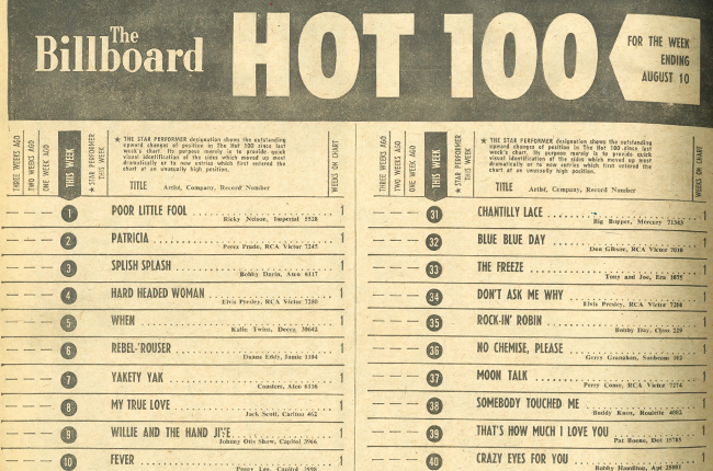 billboard top 100 july 1969