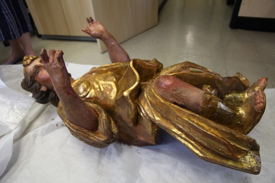 Escultura do século XVIII furtada de igreja há 46 anos é recuperada no Rio de Janeiro  - 1