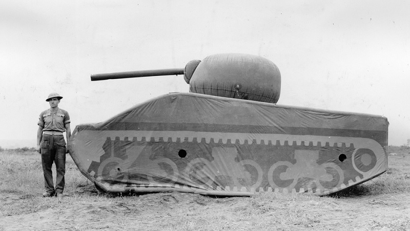 “Exército Fantasma”: batalhão secreto conseguiu enganar nazistas usando tanques infláveis  - 2