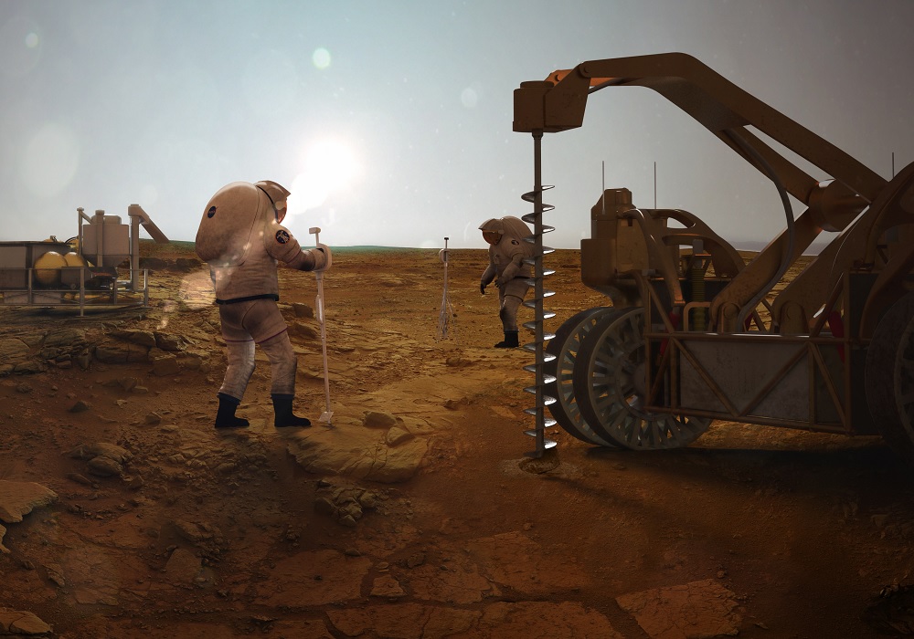 Cientistas desenvolvem sistema para produzir combustível e oxigênio com água salgada de Marte - 2