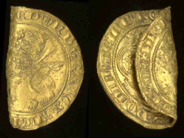 Raras moedas de ouro da época da peste medieval são encontradas na Inglaterra - 1