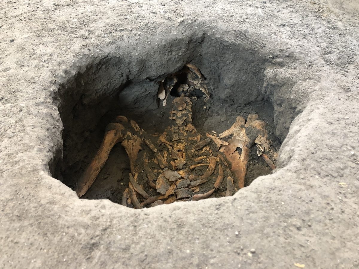 Encontrados restos mortais de mestre e escravo que morreram juntos em Pompeia - 2